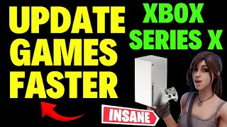 How to Update Games Faster on Xbox Series X