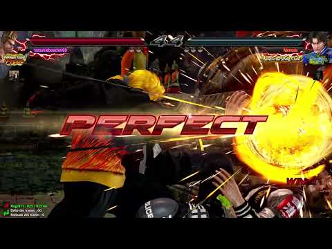 Tekken 7 Farouk (Paul) vs Zoro (Lei/Nin/Ak/Elza/Paul) vs Menesis (Lei) - Good Matchs - [With Mic/Fr]