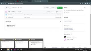 Tutorial GitHub Menambahkan Folder dan Edit File README.md