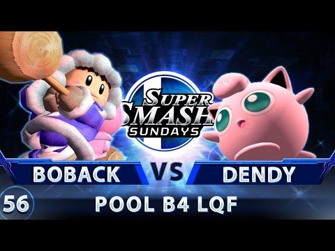 SSS 56 - Boback (ICs) vs. DendyPretendy (Puff) - SSBM Pool B4 LQF - Smash Melee
