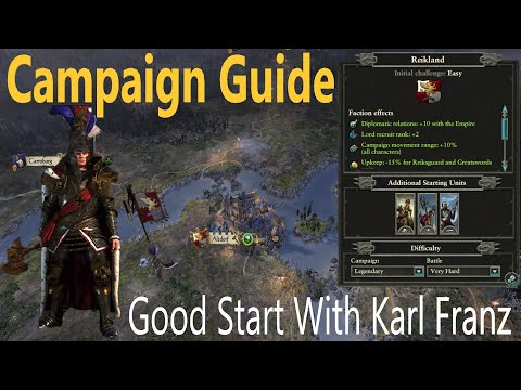Good Start With Karl Franz - Campaign Guide - Mortal Empires - Warhammer 2