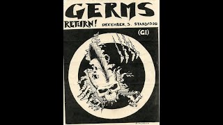 GERMS - MY TUNNEL (live with intro)