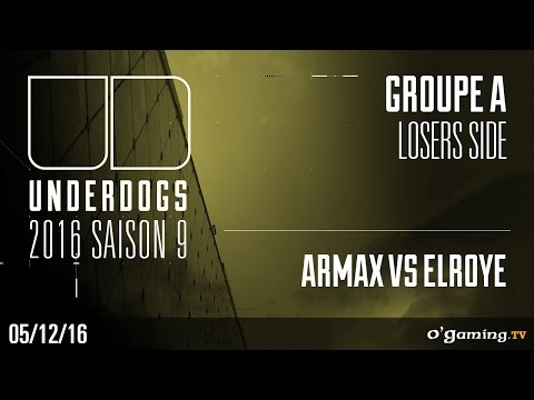 Armax vs Elroye ZvP - Underdogs 2016 Saison 9 - Groupe A Losers side - Starcraft II