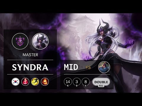 Syndra Mid vs Yasuo - KR Master Patch 9.9