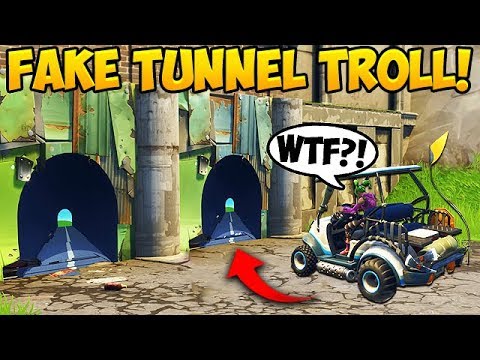 NEW FAKE TUNNEL TROLL! - Fortnite Funny Fails and WTF Moments! #266 (Daily Moments) Video