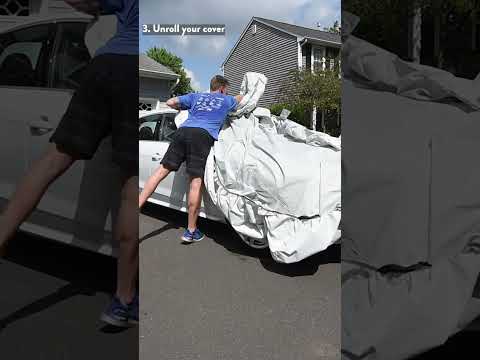 How To Put On A Car Cover #empirecovers #cars