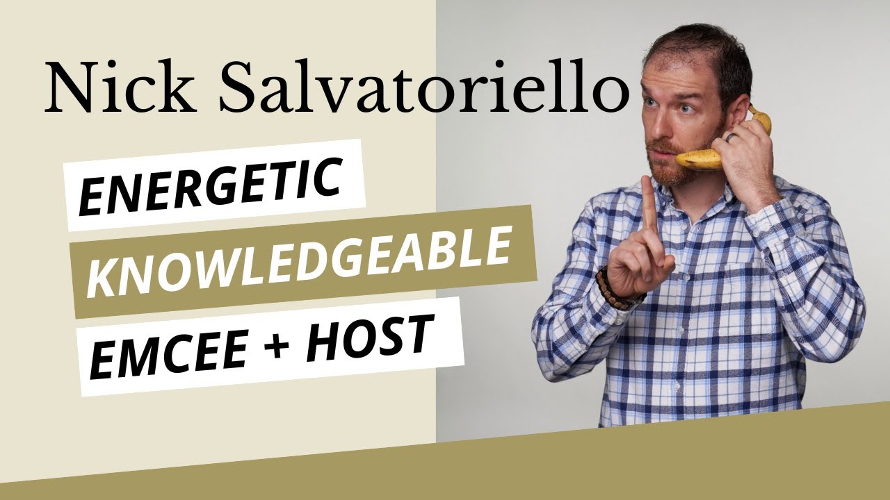 Promotional video thumbnail 3 for Nick Sal - Your Corporate Event Emcee