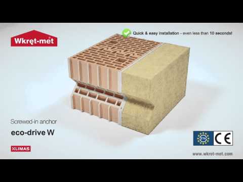 ECO-DRIVE W  – Insulation fixings – Klimas Wkret-met (EN)