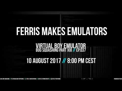 Ferris Makes Emulators Ep.037 - Bug Squashing Part XIII
