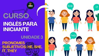 PRONOMES SUBJETIVOS: HE, SHE, IT, THEY