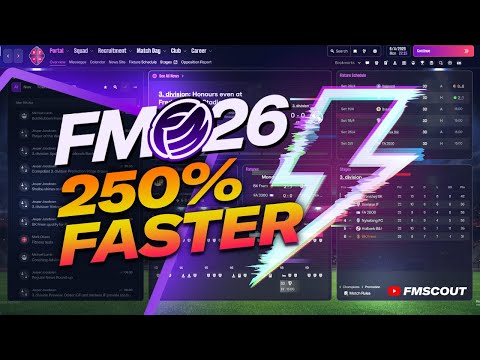 The GAMECHANGING Way To Make FM26 250% Faster