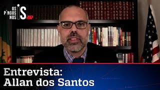 EXCLUSIVO: Allan dos Santos comenta pedido de prisão: “Perseguição abjeta”
