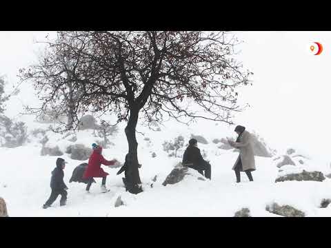 幻燈片。中東地區罕見的降雪 (Slideshow: Rare snowfall in Middle East)