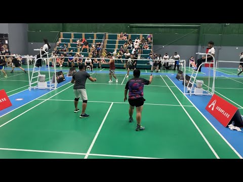 Fortuna Badminton Fest 2021 MDE Finals (Emil/Partner Vs. Jay/Jon)