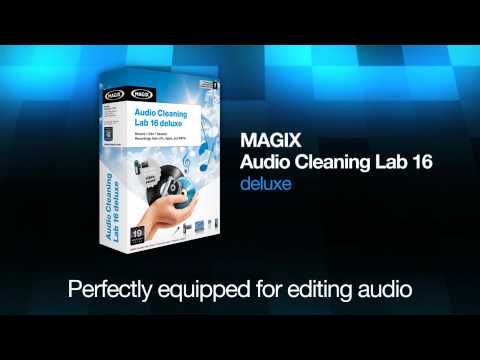 MAGIX Audio Cleaning Lab 16 deluxe - Optimize any media  from LPs to tapes (english)