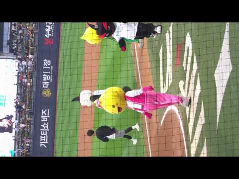 260816 키움 VS KT 프로야구 지혜 시구