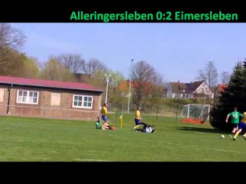 SG Blau-Gelb Alleringersleben gegen SG Grün-Weiß Eimersleben am 19.04.2015