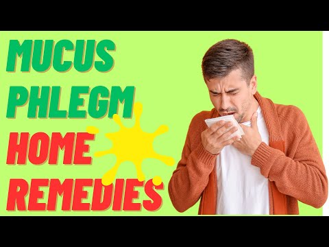 Home Remedies to Clear Mucus and Phlegm | Chest Infection | Cough