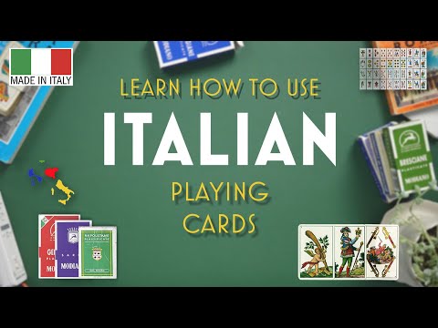 How To Use Italian Playing Cards