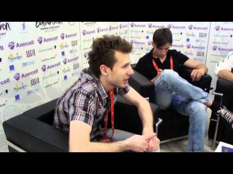 ESCKAZ live in Baku Litesound (Belarus) interview