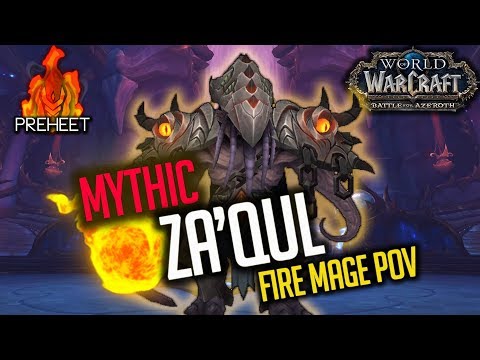 Mythic Za'qul - Fire Mage PoV