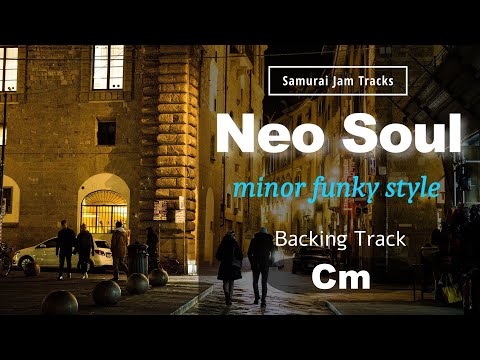 Neo Soul Groove Guitar Backing Track in Cm