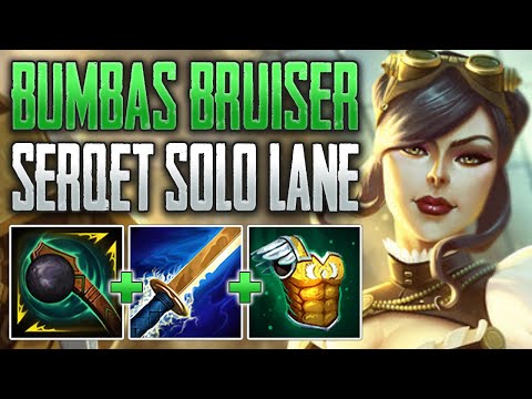 TANKY SERQET IS A MENACE! Serqet Solo Gameplay (SMITE Conquest)
