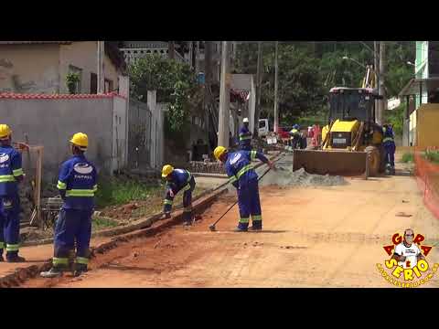 Sabesp e suas obras de destruição das ruas de Juquitiba Jardim das Palmeiras