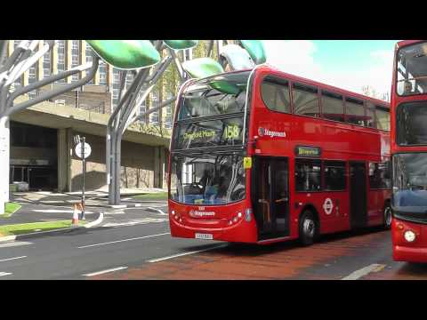 BRAND NEW Alexander Dennis Enviro 400 Trident (2012) 10101 LX12DAU Route 158 Stagecoach @ Stratford