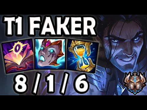 T1 Faker SYLAS MID vs VIKTOR - Ranked Challenger Korea ✅