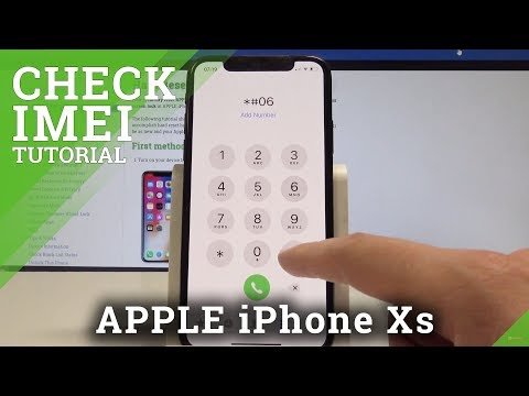 How to Check IMEI Number in iPhone Xs - Find Serial Number in iOS