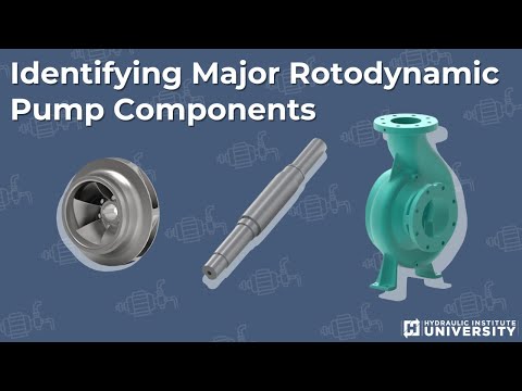 Part of a video titled Identifying Major Centrifugal (Rotodynamic) Pump Components