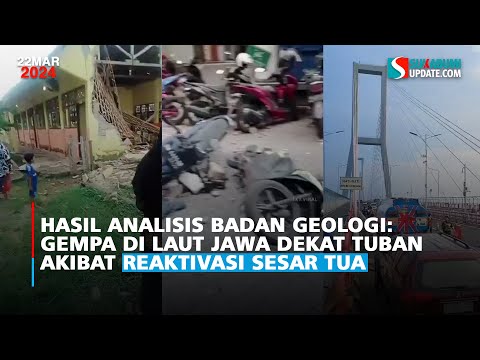 Hasil Analisis Badan Geologi: Gempa di Laut Jawa Dekat Tuban Akibat Reaktivasi Sesar Tua