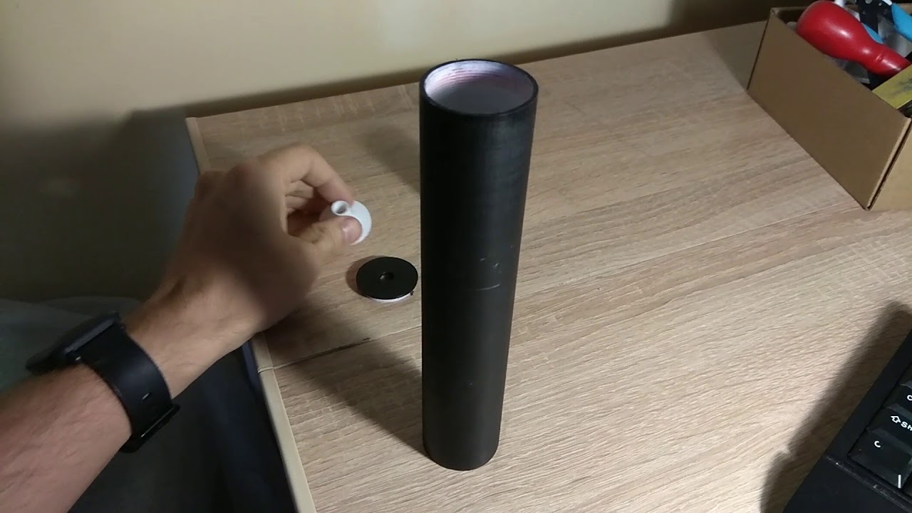 SILENZIATORE SOFTAIR SOUND MODERATORE SOPPRESSORE PER M4 AR15 M14X1 SINISTRO Modello di stampa 3D