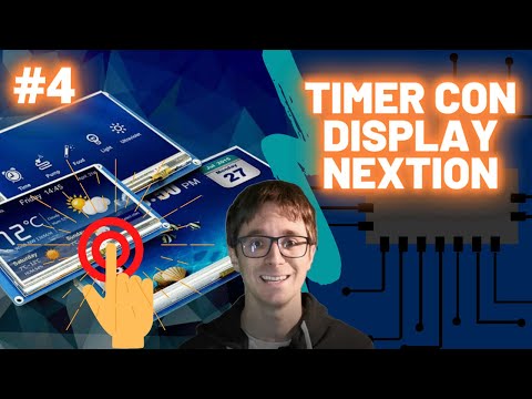 Come creare un TIMER in DISPLAY touch NEXTION - Nextion #4