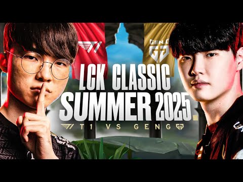 T1 VS GENG LCK - CAN T1 STOP THE 27 GAME GENG WINSTREAK - SUMMER 2025