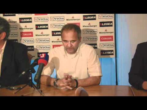 Tlačová konferencia po zápase ViOn - Dubnica