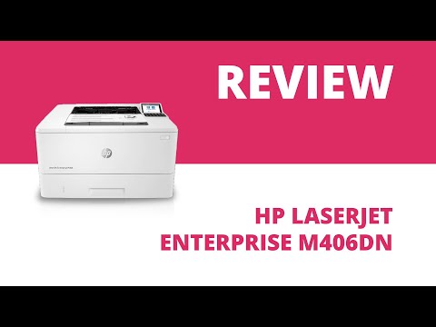 HP LaserJet Enterprise M406dn White