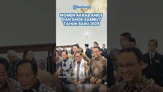 Momen Langka saat Ahok dan Anies Duduk Berdampingan di Balai Kota Jakarta, Sambut Tahun Baru 2025