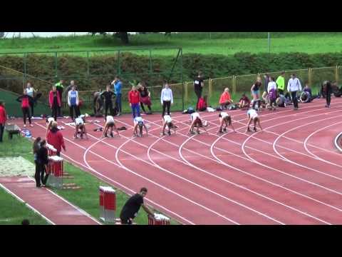 100m [Ž], 5 skupina,  Filipović, Puljko, Tumir i Harapin - Kup Hrvatske za juniore i juniorke 2015