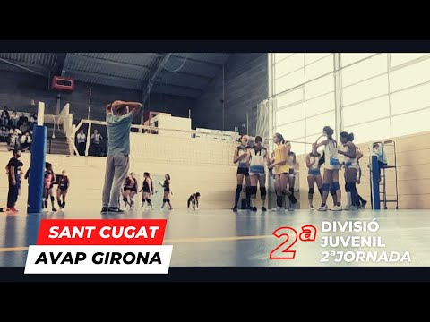 👊Club voleibol Sant Cugat VS Club voleibol AVAP Girona. 2ª Jornada. Octubre 2022👊 Juvenil U17