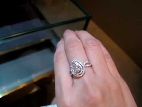 Les Precieux Pink Diamond Ring *Beautiful & Rare Piece*