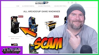 Beware of New Arcade1Up Insane Sale SCAM Website