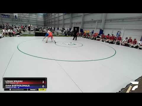 160 Lbs Placement Matches (8 Team) - Logan Soileau, Team Texas A Vs Evan Bartholomaus, Minnesota R