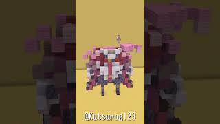 【マイクラ】鷹嶺ルイさんを作ってみた！2 ホロライブメンバー全員作る！ #shorts  #minecraft #hololive