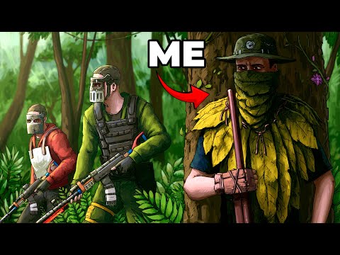 I Survived 100 Hours in the Rust Jungle... (Guerrilla Warfare)