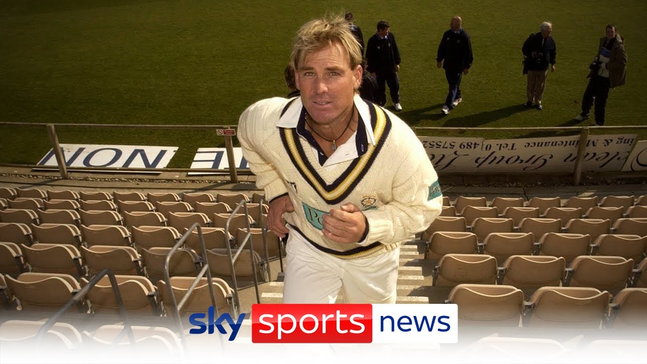 Tributes pour in for Shane Warne