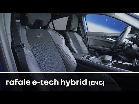 electric and heated seats - Rafale full hybrid E-Tech - Renault