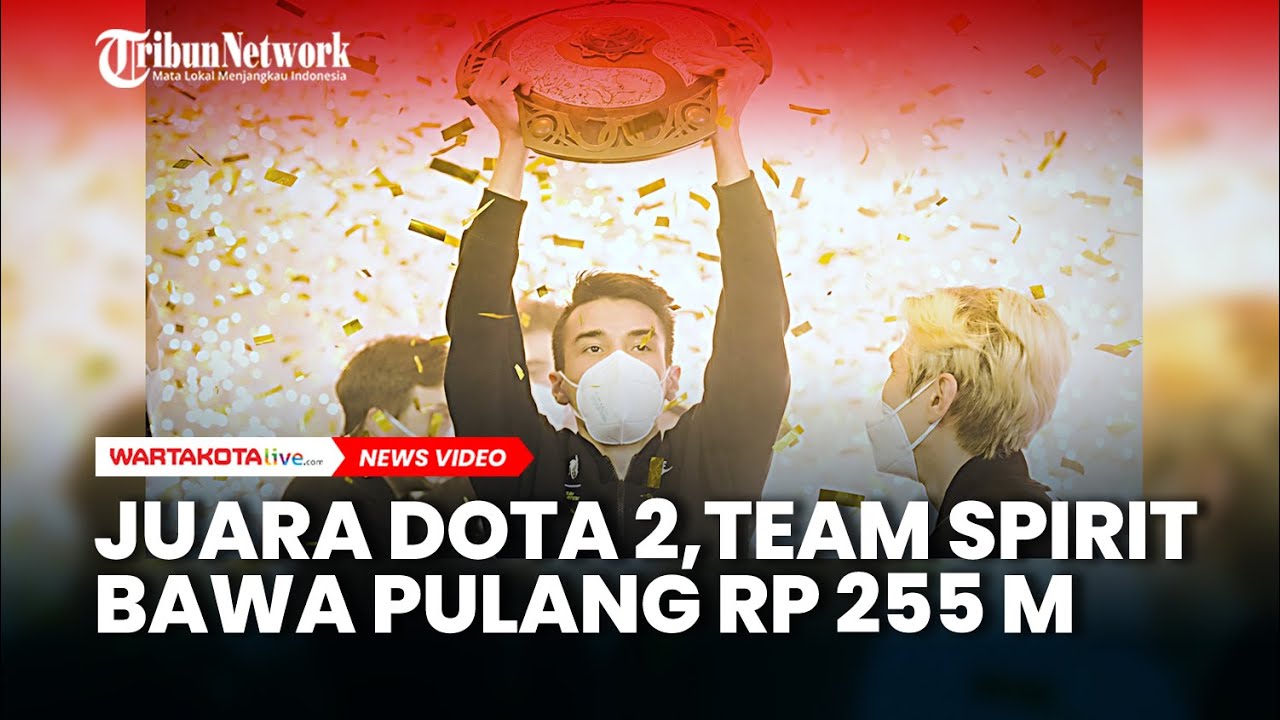 Team Spirit Juara Kompetisi The International Dota 2, Bawa Pulang Hadiah Rp 255 Miliar