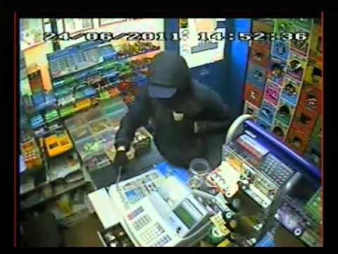 Moston robbery CCTV footage